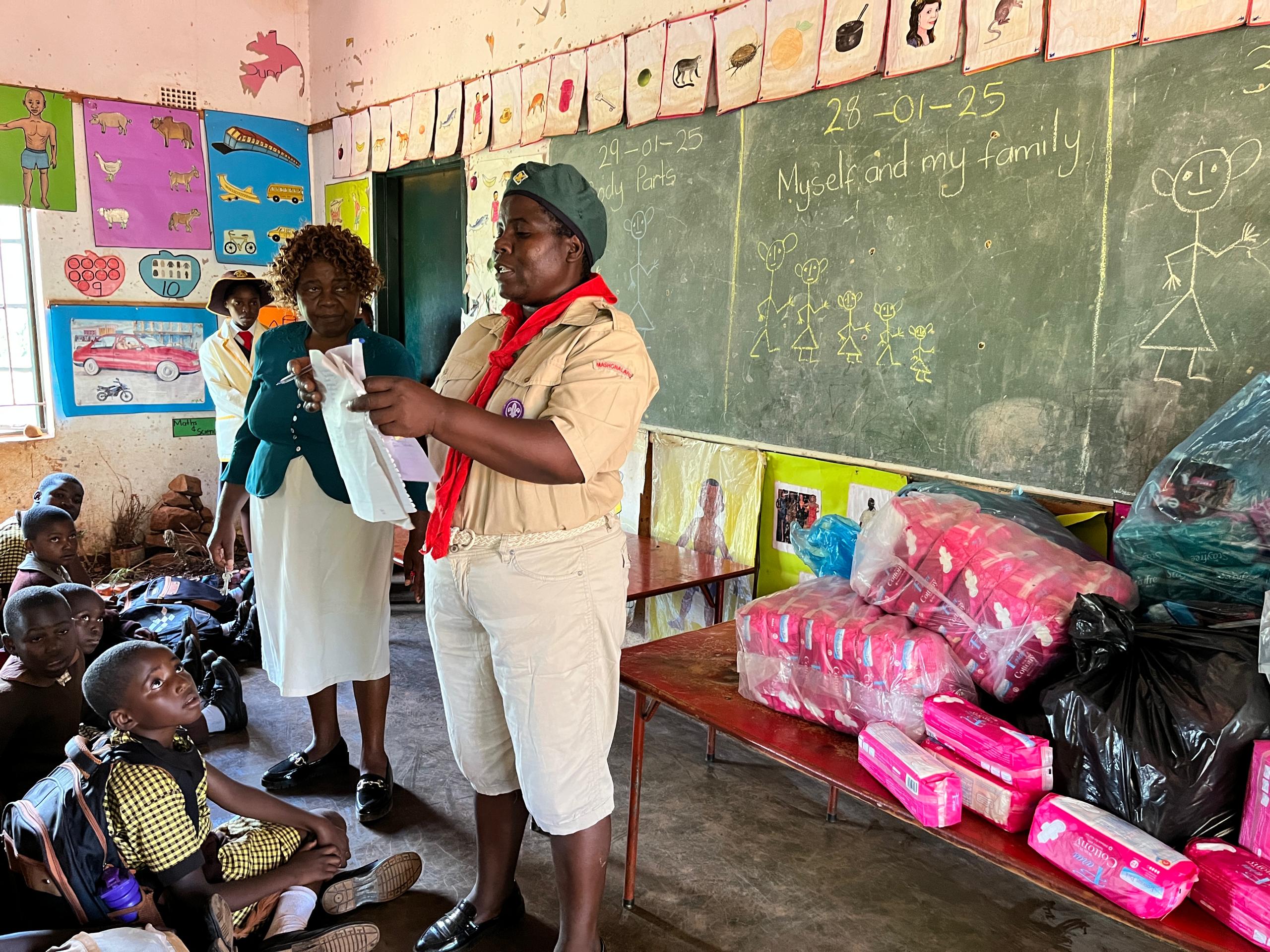 Breaking Barriers: Empowering Girls at Rest Haven Through Menstrual Health Support